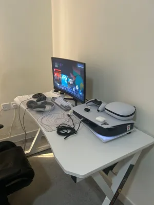 PS5 used for sale including monitor chair table