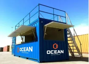 للبيع containers ( حاويات ) كونتينر عشرون قدم واربعون قدم موجوده بعمان مستعمله بحاله ممتازه ونش