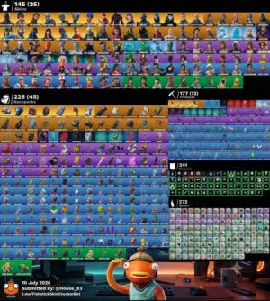 حساب فورت نادر شيطون مع كامل معلوماته وإيميل جيميل أساسي