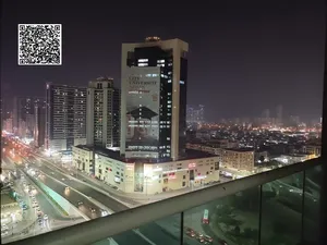 اطلالة جراند مول شقة مفروشة بالكامل للايجار السنوى بابراج سيتي تاور مع باركينج سعر فرصة لا تعوض