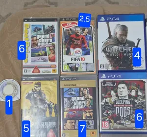 العاب منوعه بليستيشن 3,4 و psp