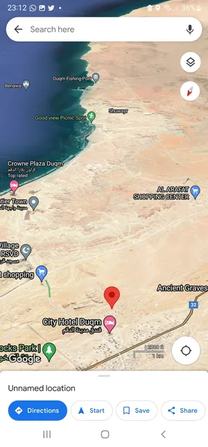 الدقم مخطط 60 مساحه كبيره وفي بدايه المخطط مع توفر جميع الخدمات بسعر لن يتكرر -