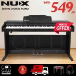 ديجيتال بيانو nux wk400 مع كرسي و هيدفون و توصيل مجاني