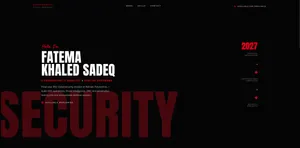 Custom Portfolio Website Design — تصميم بورتفوليو حسب ذوقك