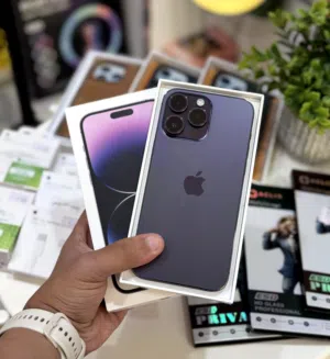عرض خااص : iPhone 14 pro max 256gb الهاتف نظيف جدا بحالة الوكالة بدون مشاكل مع الضمان