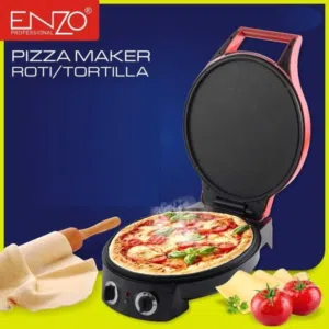 الخبازة الكهربائيه ENZO لعمل البيتزا و الوافل التورتيلا الكريب المخبوزات خبازه خبازة وفل و حلويات