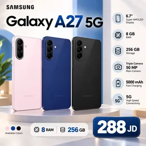 samsung galaxy A27 256GB 8Ram  كفالة وكيل رسمي BMS ايه 2 7