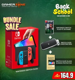 Nintendo Switch OLED + FC26 Game +Carry Bag + Screen protector