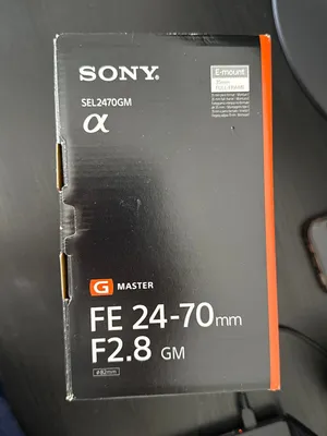 عدسة سوني 24-70 Sony E-Mount Full-Frame FE 24-70mm f/2.8 Premium G Master Wide Telephoto Zoom Lens