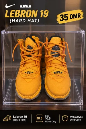 Lebron 19 (Hard Hat) Size 10.5 fitted only