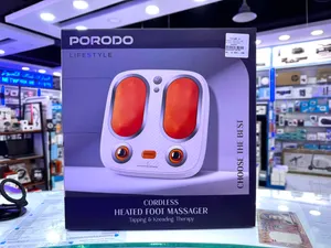 Porodo Cordless Heated Foot Massager with Tapping & Kneading Therapy