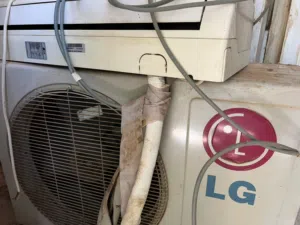 مكيف 12 LG الاصلي مستعمل نظيف شغال ليبع