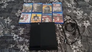 playstation 4 for sale 60 bd with games   Used and opened