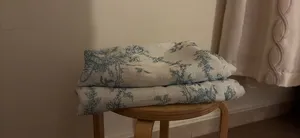 Italian Fabric Floral Curtain قماش ستاره إيطالي
