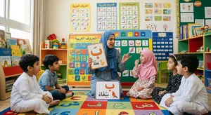 معلمة لغة عربية وقرآن كريم عن بُعد