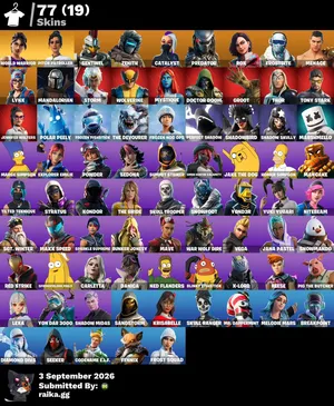 حساب فورت نايت وصف مهم