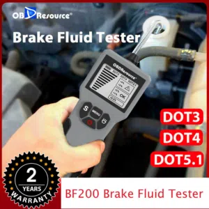 BF200 Brake Fluid Liquid Oil Tester LCD Screen Testing Tool DOT3 DOT4 DOT5.1 @ اصلي