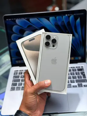iPhone 15Pro max 256gb natural titanium Clean Fresh Condition less use