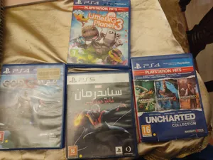 PS5,PS4 مستعمل و للبيع الأربع ب2100