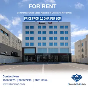 Commercial Office Spaces for Rent in Gubrah 18 Nov Street