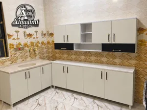 سعر 340 كاونتر خشب تركي فصال مترين ارضي وملحق مع سنك متر و20 مرمر يوجد توصيل