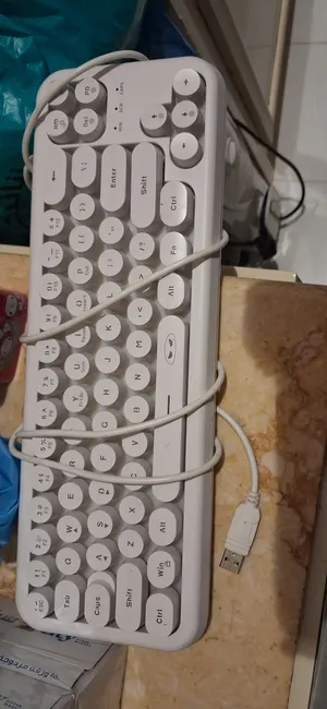 a Retro Steampunk Typewriter Wired Keyboard ( 5 dinar number 6371 6507