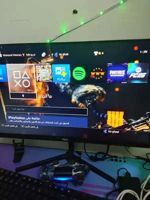 موجود شاشة MAG 100hz دقه ووضوح عالي مع محول وسلك HDMI
