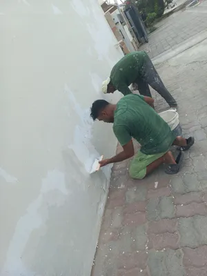 painting work and building material tiles paint waterproof. tabuk plaster and majon. gypsum partitio