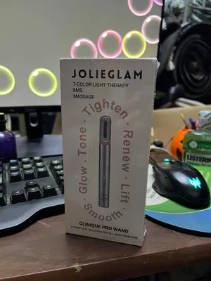JolieGlam 7-in-1  + سيروم  Light Therapy Wand + Serum
