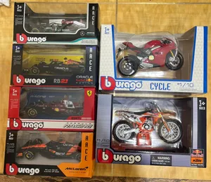Bburago Diecasts – Formula 1 (1:43) & Motorcycles (1:18)