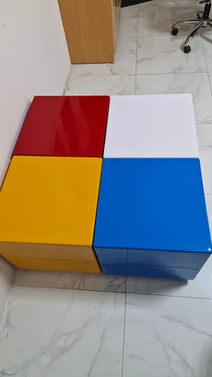 multi colour GRP Fibre glass box Chairs for sale