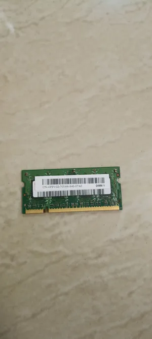 طقم رام لابتوب 4 جيجا (2x2GB) Hynix DDR2 800MHz