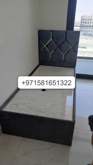 brand new single wood bed for sale