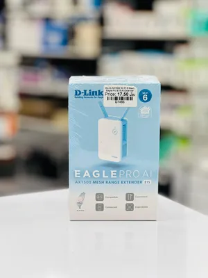 Brand New D-Link AX1500 Mesh Extender in Oman  Fast Coverage