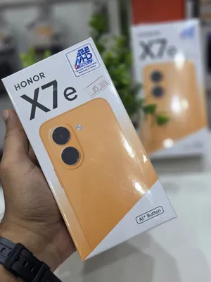 Honor X7e 256gb with one year warranty from MHD:عرض خاص