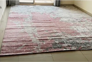 A big carpet (Rug) pink & grey 200*300 cm
