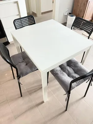 IKEA Extendable Tables - with 4 chairs