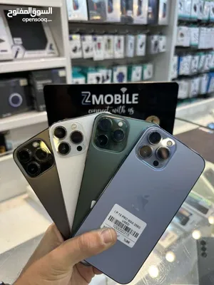 iphone 13 pro max 256g بطاريات 87-95% مستعمل مكفول 14 يوم