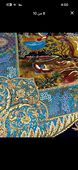 سجاده حرير ايراني جديده لم تستخدم وارد الامارات
