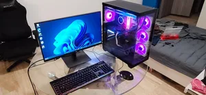 Gaming PC - Intel 12600K - RTX4070 Super - 32GB DDR5 - NVMe 1.5TB - Gaming monitor mouse keyboard