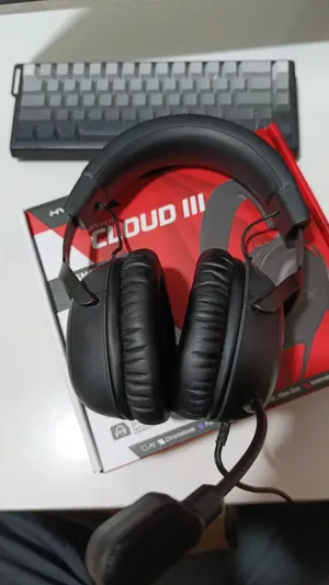 للبيع سماعة HyperX Cloud III – Black سماعة HyperX Cloud III لون أسود