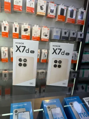 HONOR X7D 5G 8ram/256 GB new  هونر اكس 7دي  فايف جي 8رام /256 جيجا جديد مسكر بلكرتونه كفاله الوكيل 1