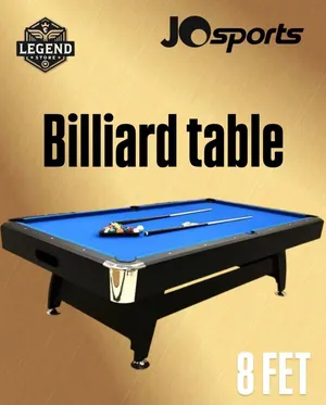 طاولة بلياردو billiard متوفر لدينا خدمه التوصيل ومتوفر عدة الألوان.