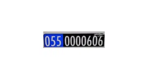 055 Du-0000-606 VIP number with unlimited data and calls for one year
