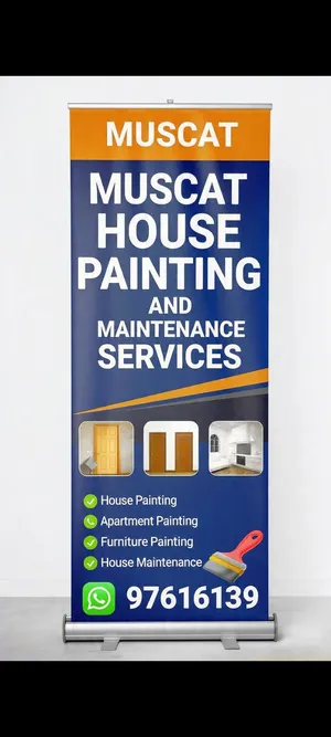 house painting. villa painting. Home painter. House maintenance. Gypsum board ceiling and partition
