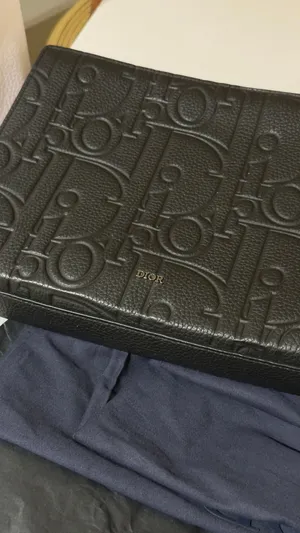 Black Dior Gravity Leather A5