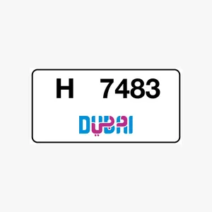 Dubai plate