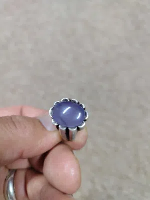 محبس عقيق سمائي صياغة البحرين من التحف الجميل
