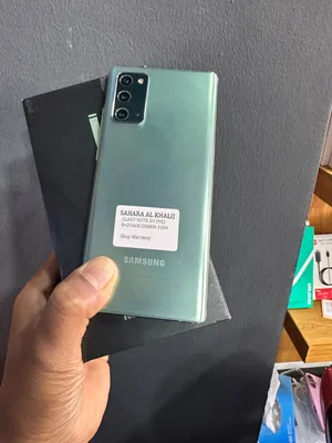 USED SAMSUNG NOTE 20 5G 8/256Gb -with box