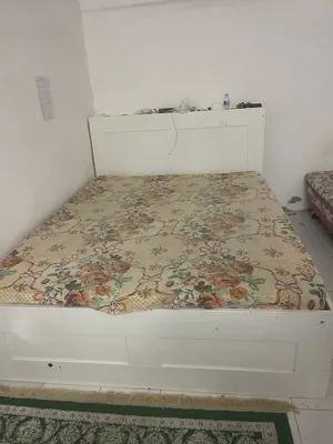 The bed headboard and mattress is for sale